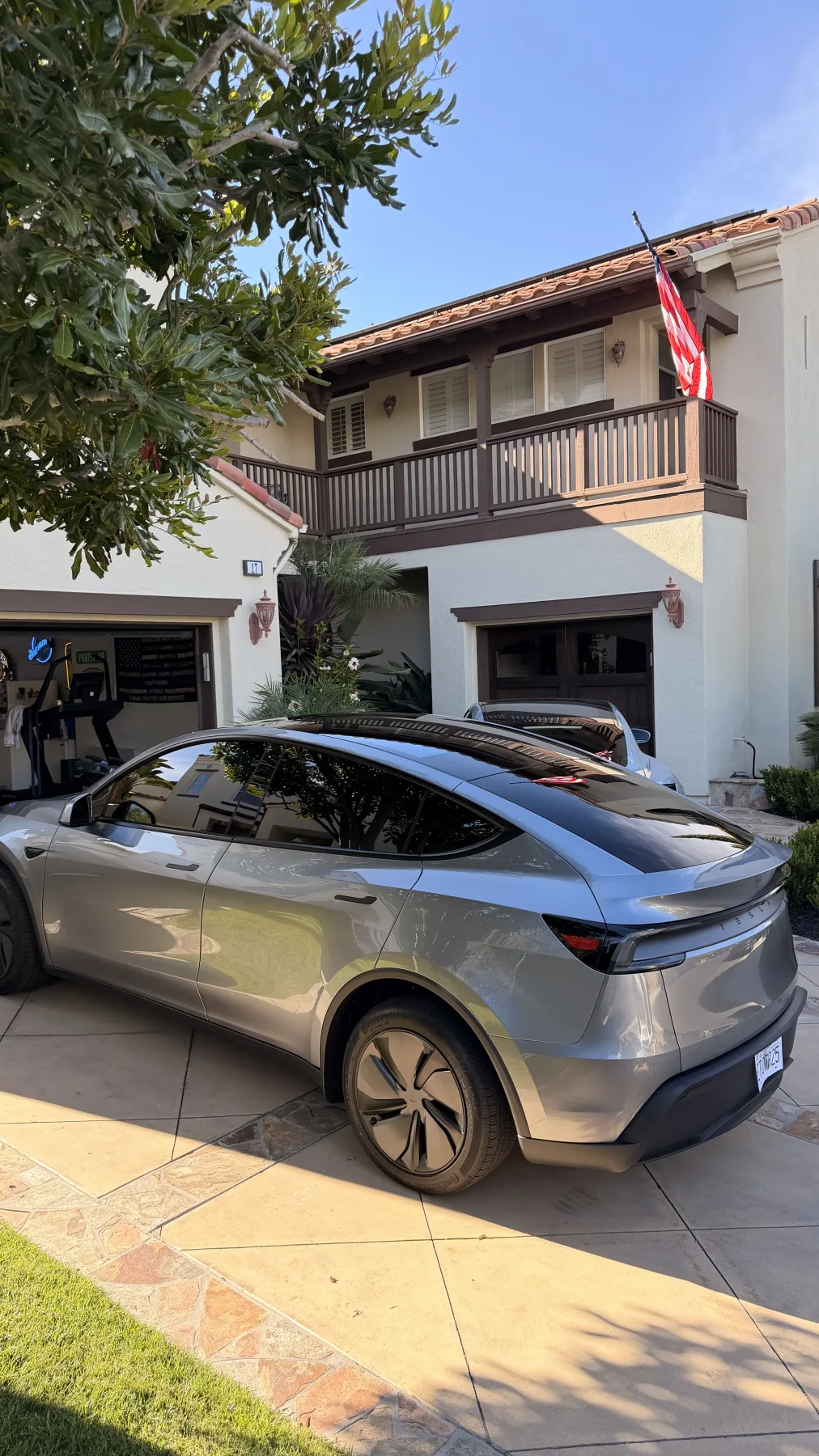 Tesla Model Y, rear view